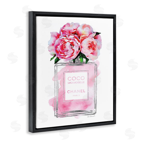 Stupell Industries Amanda Greenwood | Glam Perfume Bottle With Roses