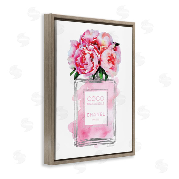 Stupell Industries Amanda Greenwood | Glam Perfume Bottle With Roses