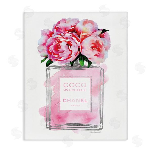stupell industries Amanda Greenwood | Glam Perfume Bottle with Roses