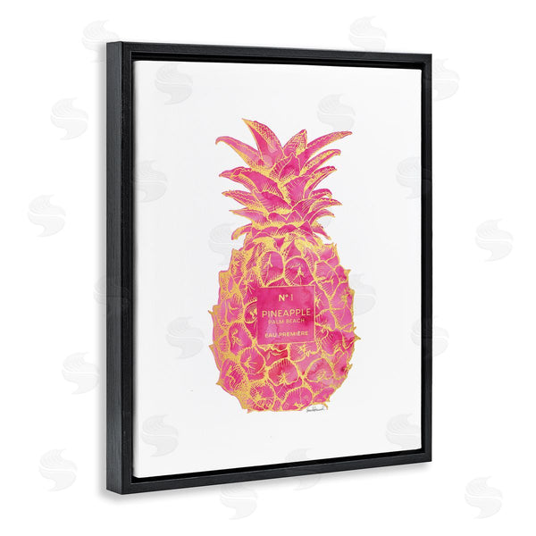 Stupell Industries Amanda Greenwood | Glam & Pink Pineapple Wall Art