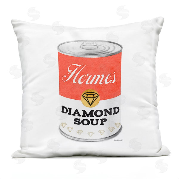 Stupell Industries Amanda Greenwood | Glam Pop Soup Can Printed Throw Pillow