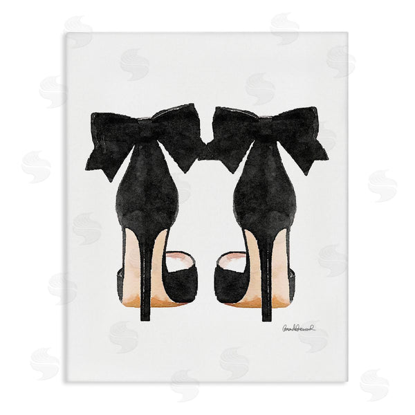 stupell industries Amanda Greenwood | Glam Pumps Heels With Black Bow