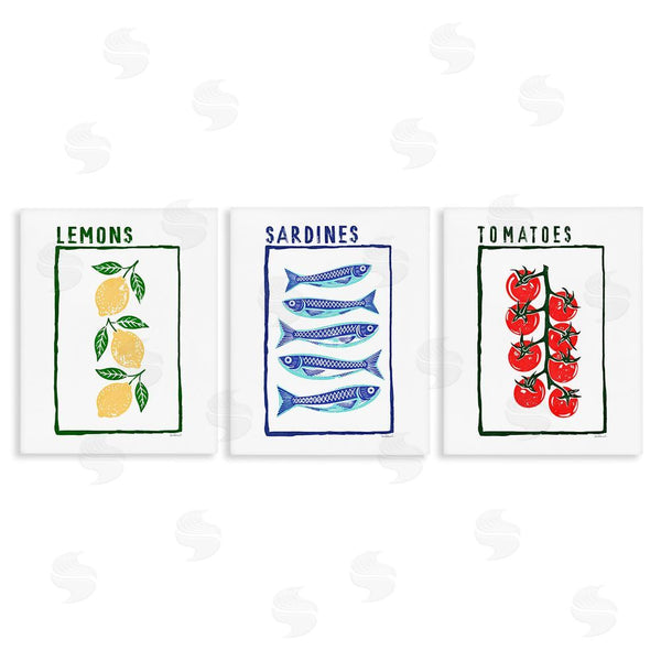 stupell industries Amanda Greenwood | Healthy Summer Foods Wall Art