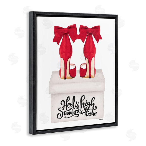 Stupell Industries Amanda Greenwood | High Standards Red Heels Wall Art