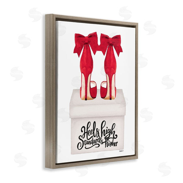 Stupell Industries Amanda Greenwood | High Standards Red Heels Wall Art