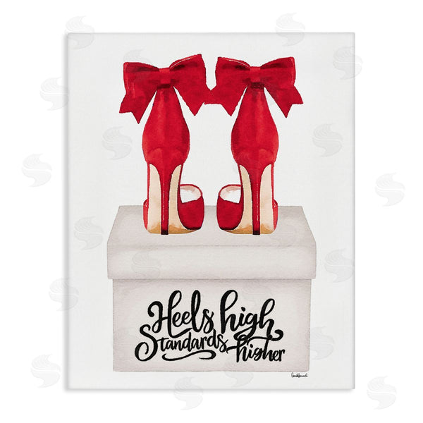 stupell industries Amanda Greenwood | High Standards Red Heels Wall Art