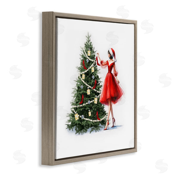 Stupell Industries Amanda Greenwood | Holiday Tree Glam Accessories