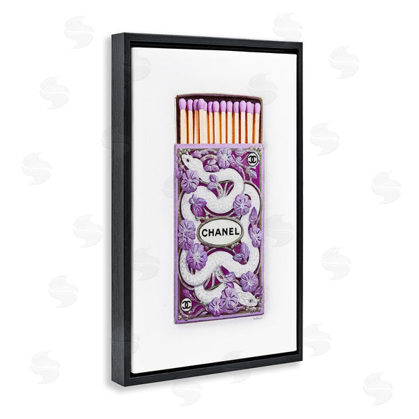 Stupell Industries Amanda Greenwood | Iconic Glam Snake Matchbox