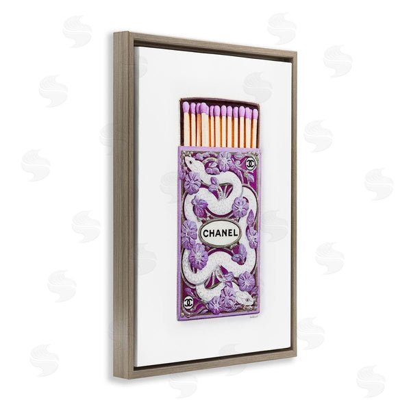 Stupell Industries Amanda Greenwood | Iconic Glam Snake Matchbox