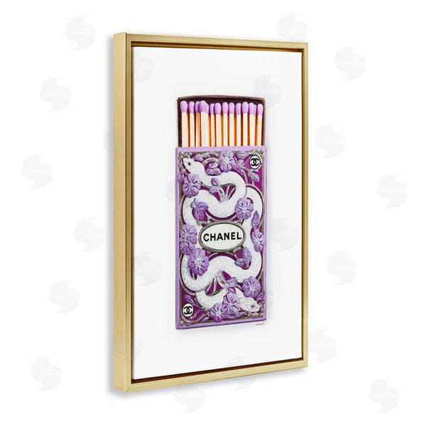 Stupell Industries Amanda Greenwood | Iconic Glam Snake Matchbox