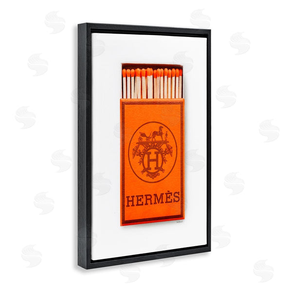 Stupell Industries Amanda Greenwood | Iconic Orange Glam Matchbox