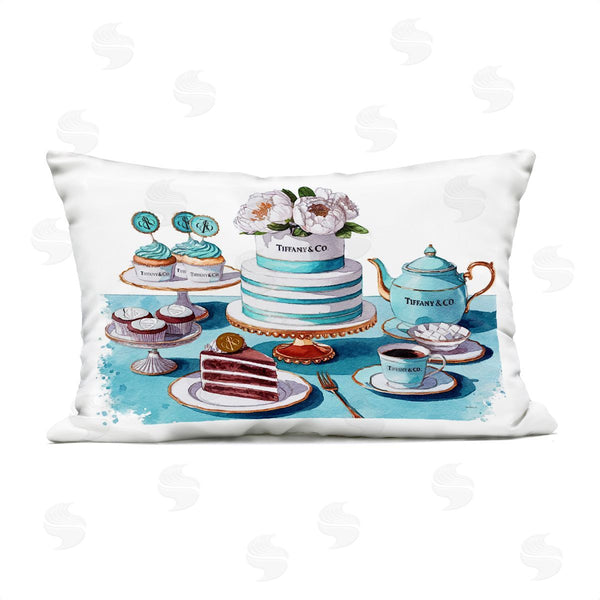 Stupell Industries Amanda Greenwood | Luxurious Glam Dessert Spread Printed Throw Pillow