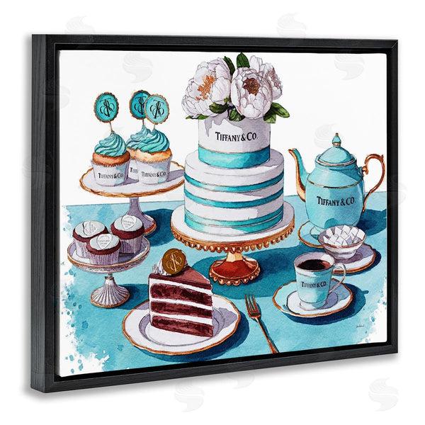 Stupell Industries Amanda Greenwood | Luxurious Glam Dessert Spread Wall Art