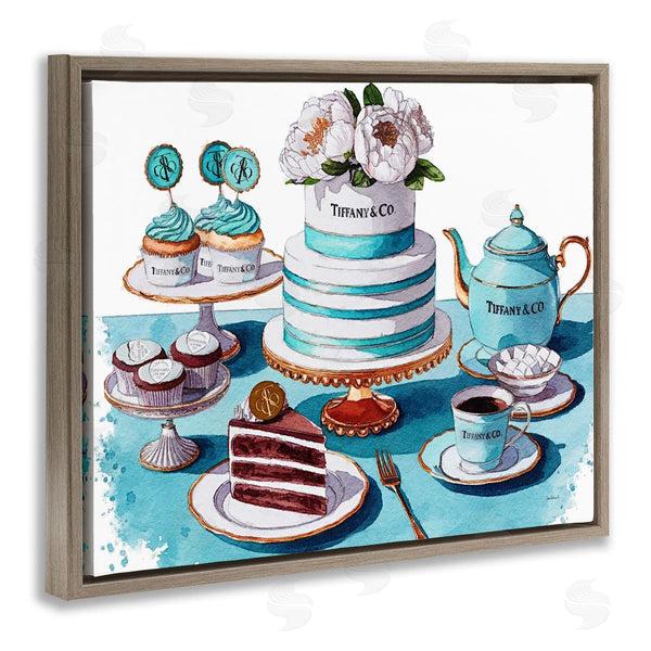 Stupell Industries Amanda Greenwood | Luxurious Glam Dessert Spread Wall Art