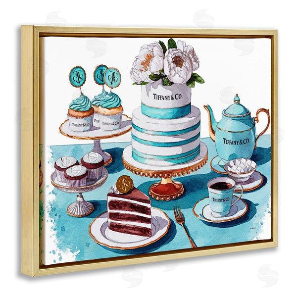 Stupell Industries Amanda Greenwood | Luxurious Glam Dessert Spread Wall Art