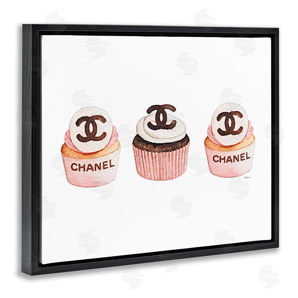 Stupell Industries Amanda Greenwood | Luxury Fashion Cupcake Trio Wall Art