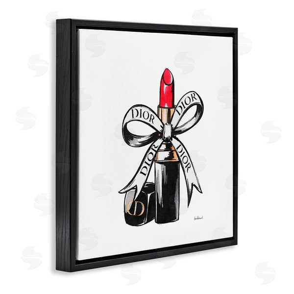 Stupell Industries Amanda Greenwood | Luxury Lipstick Ribbon Wall Art