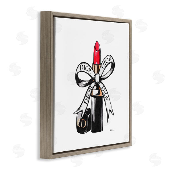 Stupell Industries Amanda Greenwood | Luxury Lipstick Ribbon Wall Art