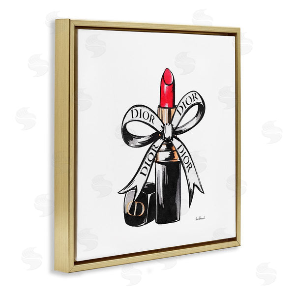 Stupell Industries Amanda Greenwood | Luxury Lipstick Ribbon Wall Art