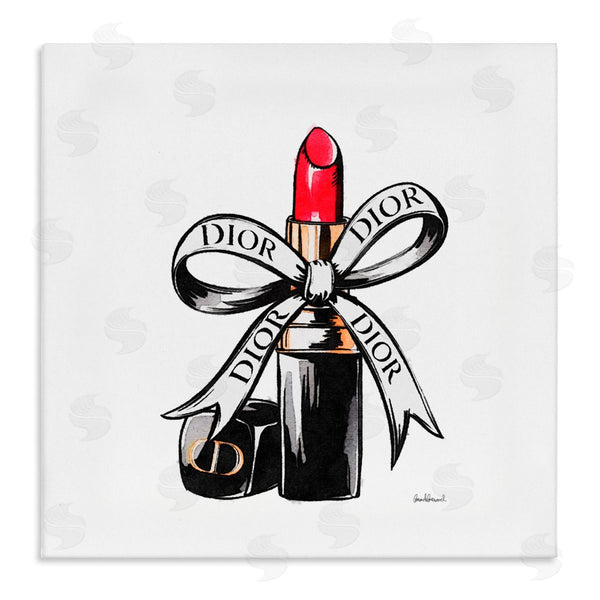 stupell industries Amanda Greenwood | Luxury Lipstick Ribbon Wall Art