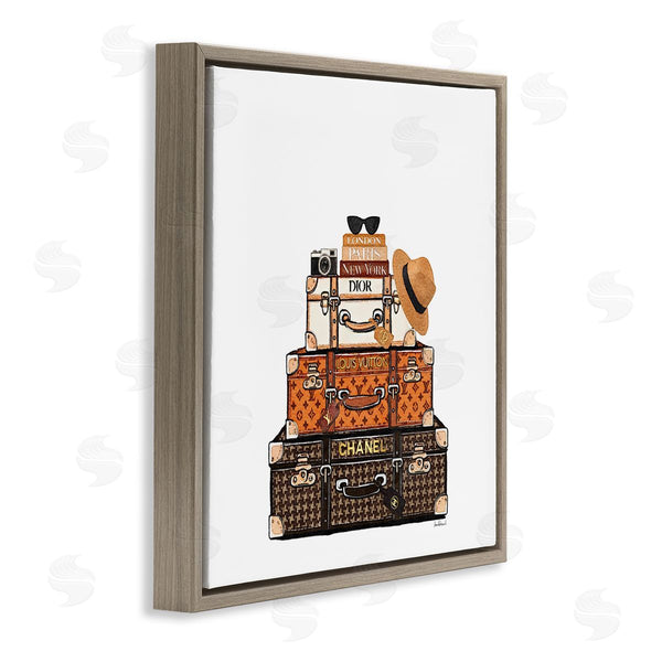 Stupell Industries Amanda Greenwood | Luxury Travel Luggages