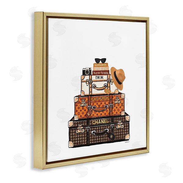 Stupell Industries Amanda Greenwood | Luxury Travel Luggages