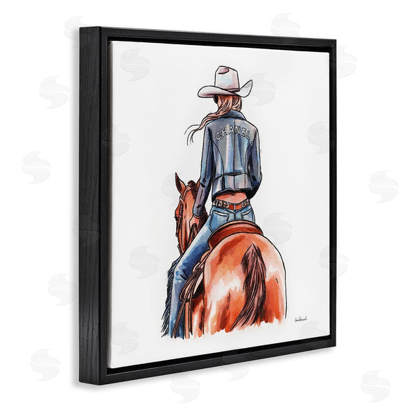 Stupell Industries Amanda Greenwood | Minimal Glam Cowgirl