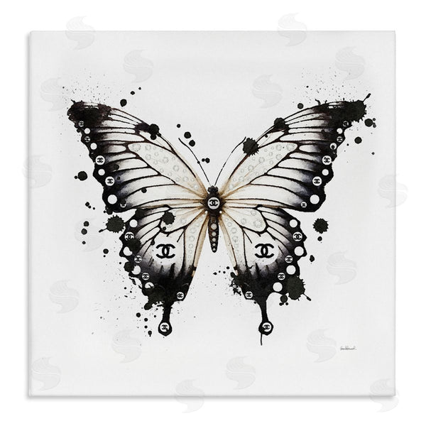 stupell industries Amanda Greenwood | Modern Black Butterfly