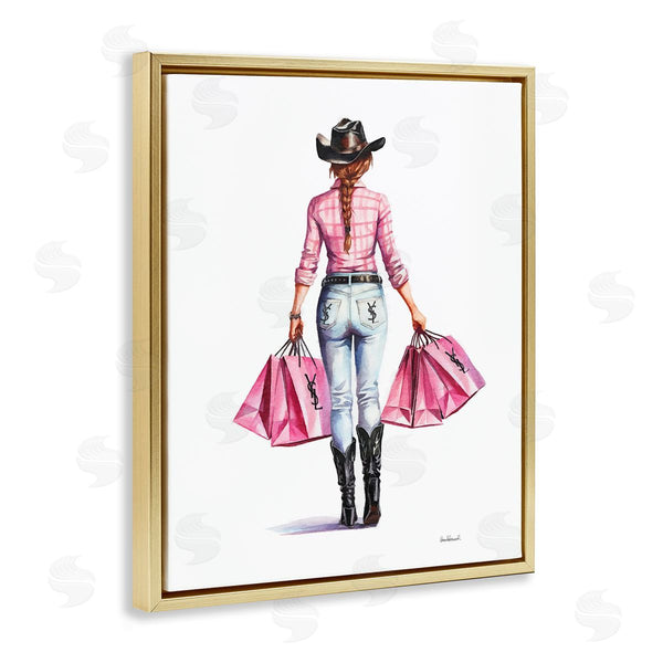 Stupell Industries Amanda Greenwood | Modern Chic Country Cowgirl