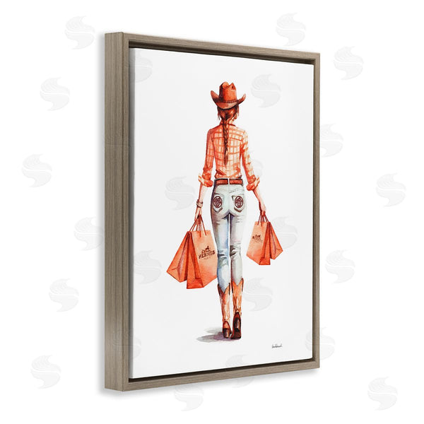 Stupell Industries Amanda Greenwood | Modern Chic Cowgirl