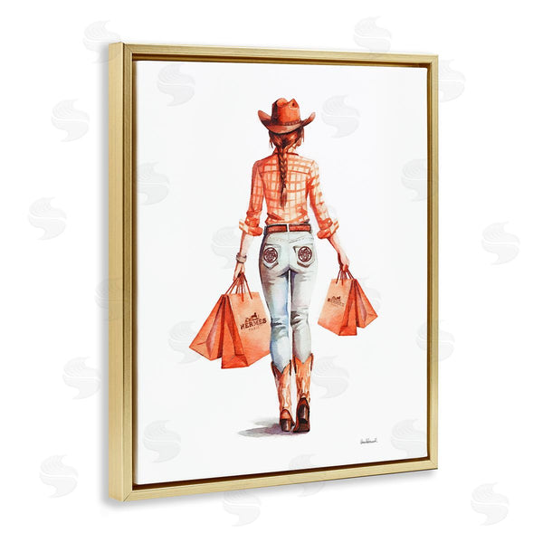 Stupell Industries Amanda Greenwood | Modern Chic Cowgirl