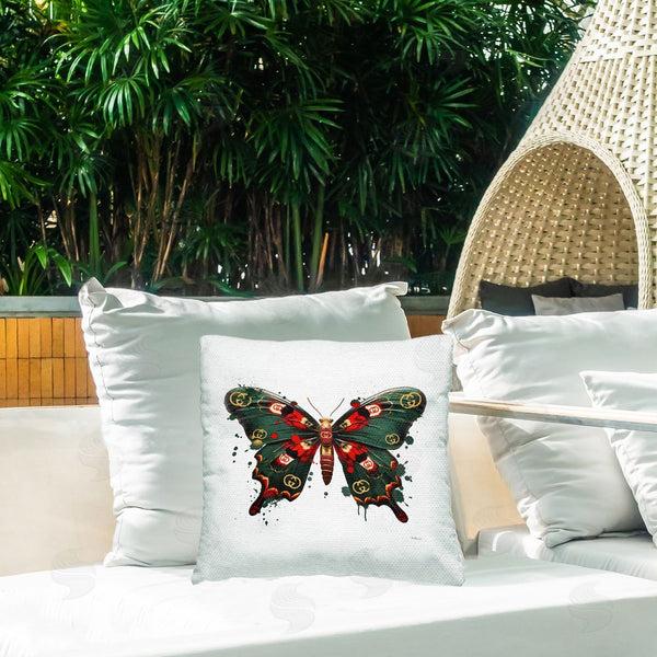 Stupell Industries Amanda Greenwood | Modern Fashion Butterfly Printed Throw Pillow