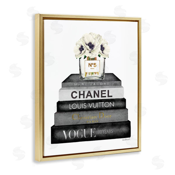 Stupell Industries Amanda Greenwood | Monochrome Fashion Designer Bookstack