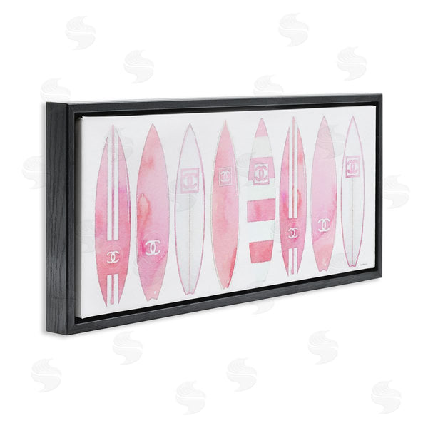 Stupell Industries Amanda Greenwood | Nautical Glam Fashion Surfboards Wall Art