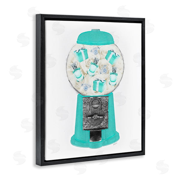 Stupell Industries Amanda Greenwood | Old Fashioned Candy Dispenser Designer Fashion Jewelry Boxes Wall Art