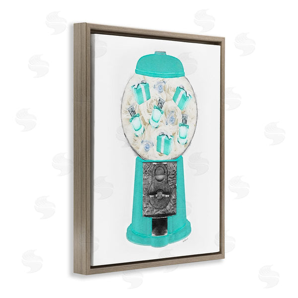 Stupell Industries Amanda Greenwood | Old Fashioned Candy Dispenser Designer Fashion Jewelry Boxes Wall Art