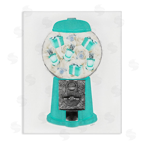 stupell industries Amanda Greenwood | Old Fashioned Candy Dispenser Designer Fashion Jewelry Boxes Wall Art