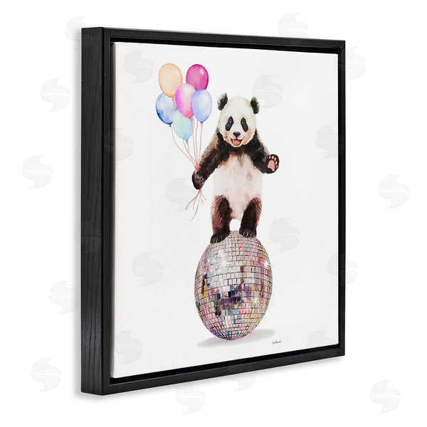 Stupell Industries Amanda Greenwood | Panda & Balloons Disco