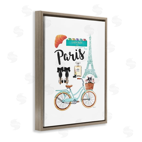 Stupell Industries Amanda Greenwood | Paris Objects Bike & Heels