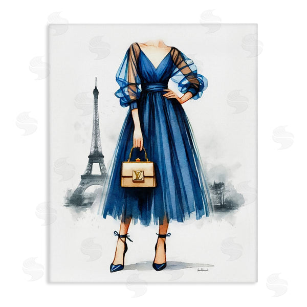 stupell industries Amanda Greenwood | Parisian Fashion Woman Wall Art