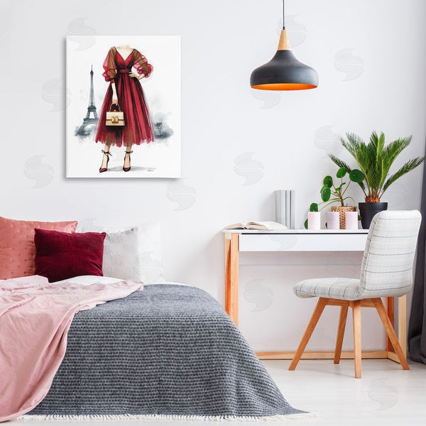 Stupell Industries Amanda Greenwood | Parisian Girl In Dress Wall Art