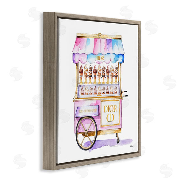 Stupell Industries Amanda Greenwood | Pastel Glam Ice Cream Wall Art