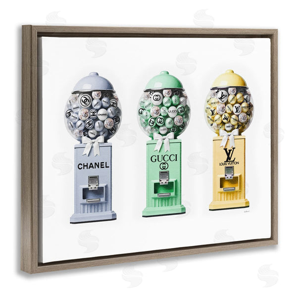 Stupell Industries Amanda Greenwood | Pastel Gumball Machines