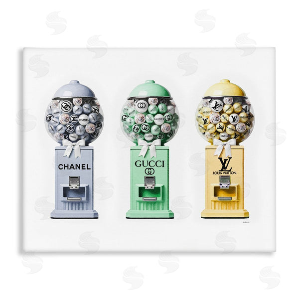 stupell industries Amanda Greenwood | Pastel Gumball Machines