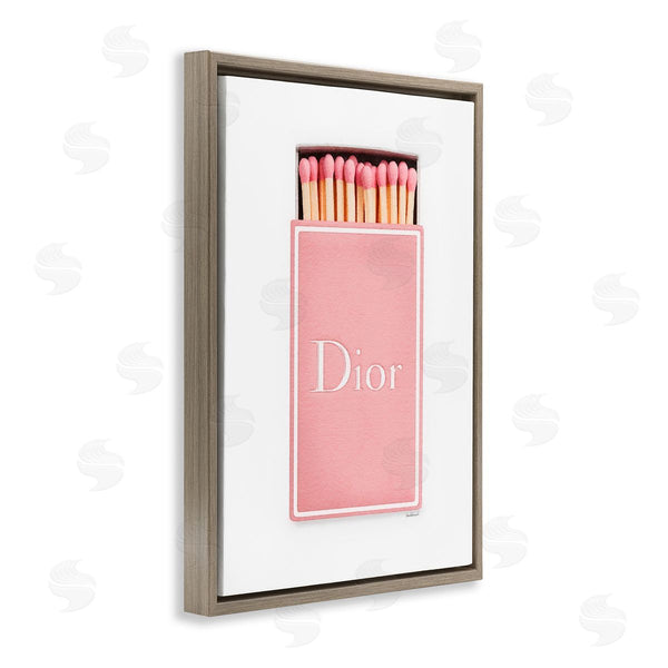 Stupell Industries Amanda Greenwood | Pastel Pink Fashion Matchbox