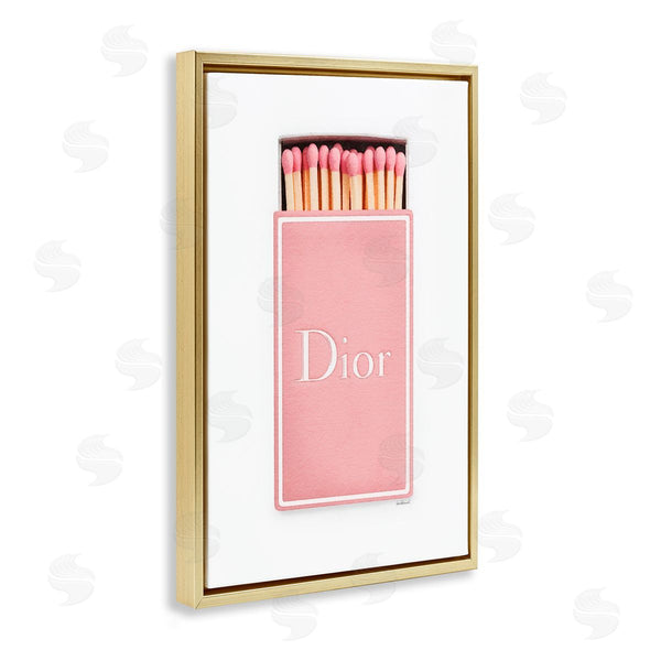 Stupell Industries Amanda Greenwood | Pastel Pink Fashion Matchbox