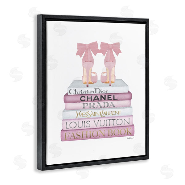 Stupell Industries Amanda Greenwood | Pastel Pink Heels & Books