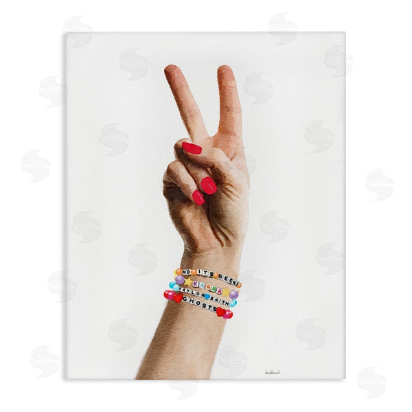 stupell industries Amanda Greenwood | Peace Sign Hand