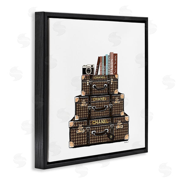 Stupell Industries Amanda Greenwood | Piled Luxury Suitcases