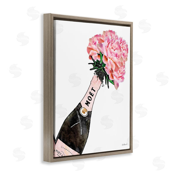 Stupell Industries Amanda Greenwood | Pink Champagne Bouquet